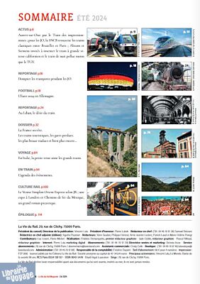 Editions La vie du rail - Magazine - N°3400 - La France insolite (trésors et secrets ferroviaires)
