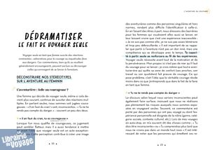 Editions Larousse - Guide - Oser partir seule ! (Le guide pour les aventurières qui voyagent en solitaire)