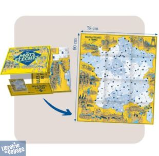 Editions Le Robert - Les mots fléchés de Jujubier - Villes et villages de France