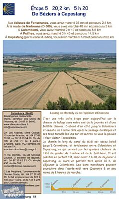 Editions Lepère - Guide de randonnée - La voie des Piémonts entre Cévennes et Pyrénées