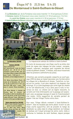 Editions Lepère - Guide de randonnée - Le chemin d'Arles (ou Via Tolosana)