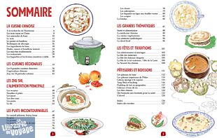 Editions Mango - Beau Livre - La cuisine chinoise illustrée - Des recettes et des anecdotes pour tout savoir sur la gastronomie chinoise