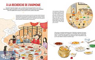 Editions Mango - Beau Livre - La cuisine chinoise illustrée - Des recettes et des anecdotes pour tout savoir sur la gastronomie chinoise