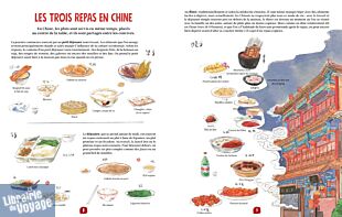 Editions Mango - Beau Livre - La cuisine chinoise illustrée - Des recettes et des anecdotes pour tout savoir sur la gastronomie chinoise