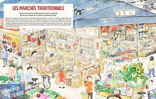 Editions Mango - Beau Livre - La cuisine chinoise illustrée - Des recettes et des anecdotes pour tout savoir sur la gastronomie chinoise