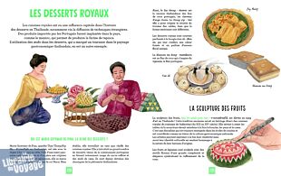 Editions Mango - Beau Livre - La cuisine thaïe illustrée - Des recettes et des anecdotes pour tout savoir sur la gastronomie thailandaise
