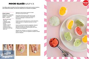 Editions Mango - Livre de cuisine - Mochi, pâtisseries japonaises (La cuisine de Laure Kié)