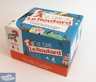 Editions Marabout - Jeu - Le quiz Le Routard (400 questions pour un voyage authentique autour du monde !)