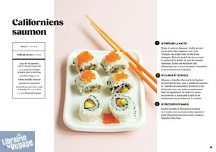 Editions Marabout - Livre de cuisine - Maki, onigiri, mochi et cie (60 recettes de bouchées gourmandes et de boissons iconiques venues d'Asie)