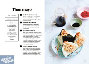 Editions Marabout - Livre de cuisine - Maki, onigiri, mochi et cie (60 recettes de bouchées gourmandes et de boissons iconiques venues d'Asie)