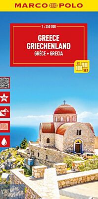 Editions Marco Polo - Carte routière de Grèce