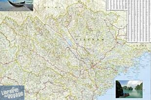 Editions National Geographic - Carte du Vietnam Nord