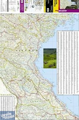 Editions National Geographic - Carte du Vietnam Nord
