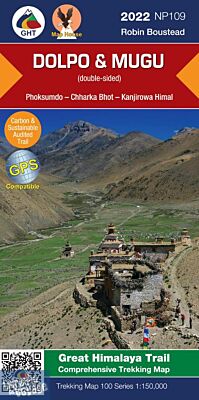Editions Nepa Maps - Carte ref.NP109 - Dolpo & Mugu (Phoksumbo - Chharka Bhot - Kanjirowa Himal)