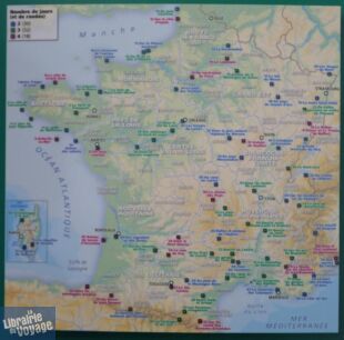 Editions Ouest-France - Guide de randonnées - 80 randonnées sur les GR de France (2 à 4 jours d'évasion et d'itinérance)
