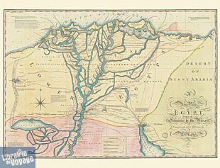 Editions Reliefs (Collection Géographie nostalgique BNF) - Carte (pliée) - Delta du Nil