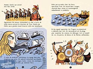 Editions Rue du Monde - Livre jeunesse - La guerre de Troie