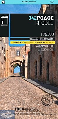 Editions Terrain Maps - Carte de Rhodes