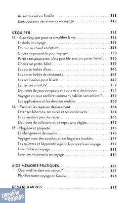 Editions Trécarré - Guide - Le Guide des parents voyageurs (s’inspirer, s’informer, s’équiper - 0-12 ans)