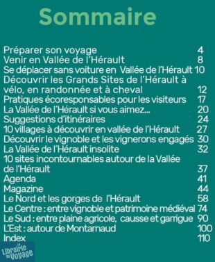 Editions Viatao - Guide Tao - Vallée de l’Hérault - Saint-Guilhem-le-Désert (éthique et écologique)