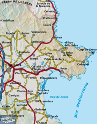 Editions Alpina - Carte de randonnées - Alt Emporda