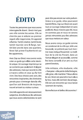 Encre Nous éditions (auto-éditions) - Guide - Cap sur Brest (votre guide pour explorer la ville)