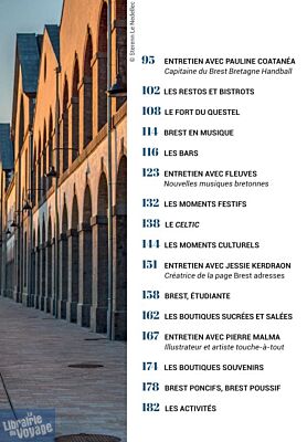 Encre Nous éditions (auto-éditions) - Guide - Cap sur Brest (votre guide pour explorer la ville)