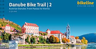 Ester Bauer Editions - Vélo guide - Danube bike trail 2 (en anglais) - De Passau à Vienne (austrian Danube)