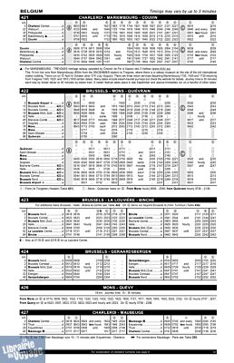 European Rail Timetable (ex guide Thomas Cook) - Guide en anglais - Spring 2026 (Horaires de trains en Europe pour le printemps 2026)
