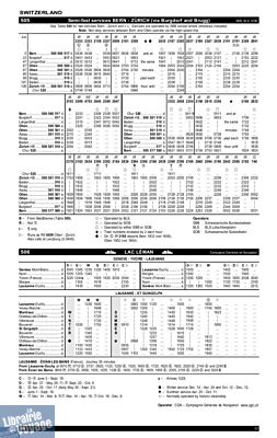 European Rail Timetable (ex guide Thomas Cook) - Guide en anglais - Summer 2026 (Horaires de trains en Europe pour l'été 2026)
