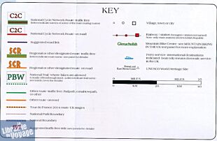 Excellent Books - Carte - The Ultimate Cycle Route Planner (itinéraires cyclistes au Royaume-Uni)