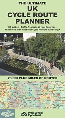 Excellent Books - Carte - The Ultimate Cycle Route Planner (itinéraires cyclistes au Royaume-Uni)