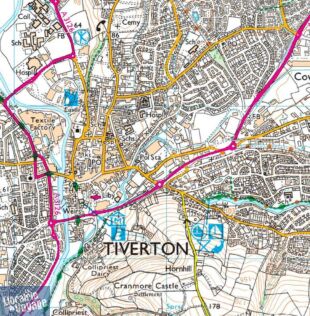 Ordnance Survey - Collection Explorer n°114 - Exeter & the Exe Valley (Crediton, Tiverton & Dulverton)