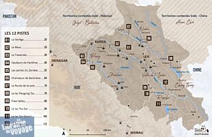 Editions OunTravela - Guide en français - Explore Ladakh (Les 12 plus belles pistes à moto, 4X4 et vélo)
