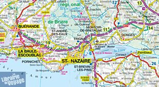 Express Map - Carte plastifiée - Bretagne