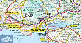 Express Map - Carte plastifiée - Bretagne