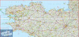 Express Map - Carte plastifiée - Bretagne