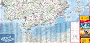 Express Map - Carte plastifiée - Espagne et Portugal