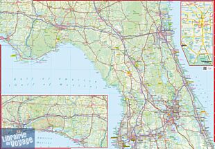 Express Map - Carte plastifiée - Floride