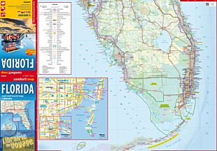 Express Map - Carte plastifiée - Floride
