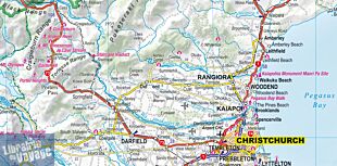 Express Map - Carte plastifiée - Nouvelle-Zélande