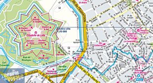 Express Map - Carte plastifiée - Plan de Lille