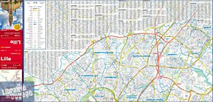 Express Map - Carte plastifiée - Plan de Lille