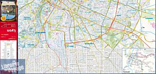 Express Map - Carte plastifiée - Plan de Lyon