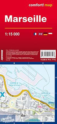 Express Map - Carte plastifiée - Plan de Marseille