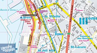 Express Map - Carte plastifiée - Plan de Marseille