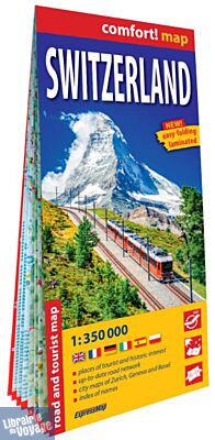 Express Map - Carte plastifiée - Suisse
