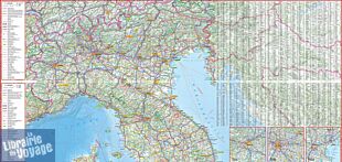 Express Map - Carte plastifiée d'Italie