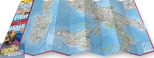 Express Map - Carte plastifiée d'Italie