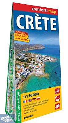 Express Map - Carte plastifiée de Crète